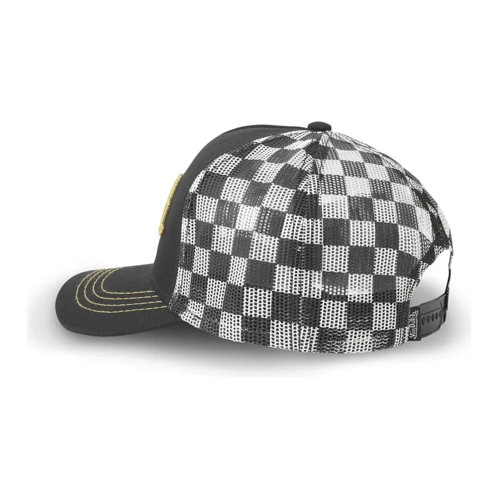 Von Dutch Zwarte RAC Trucker Cap Black Heren