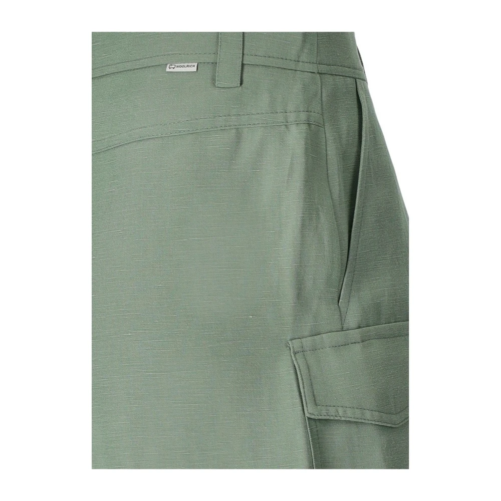 Woolrich Casual Shorts Green Dames