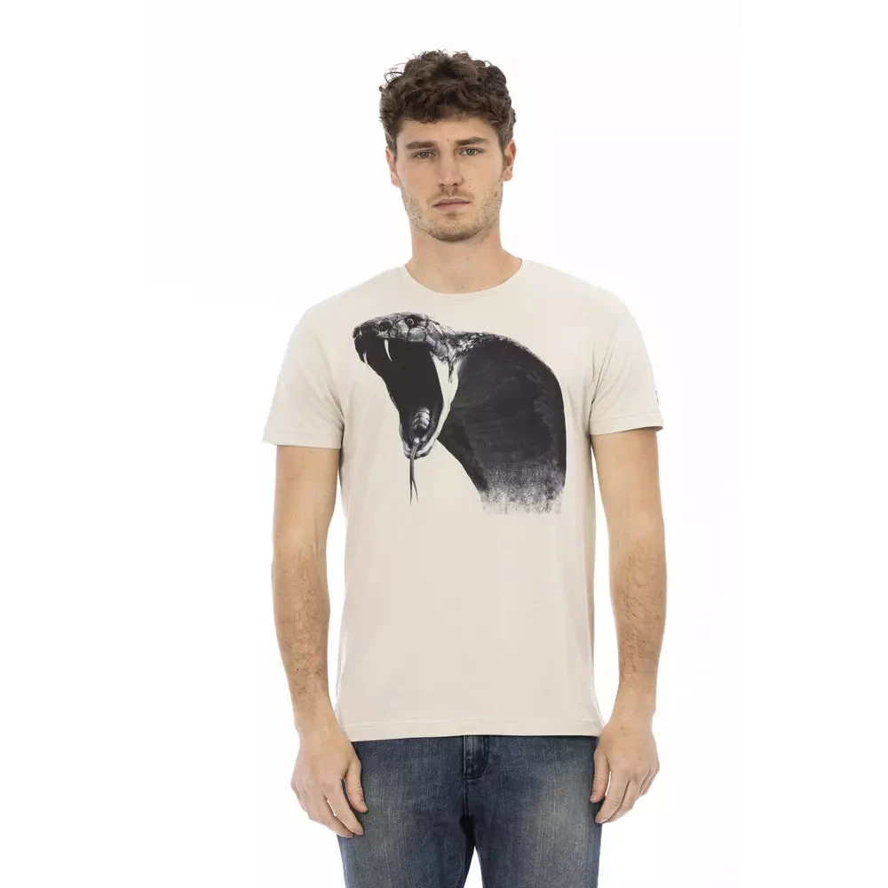 Trussardi Uomo Beige Action T-Shirt