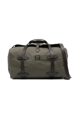 Liten robust twill-duffelväska