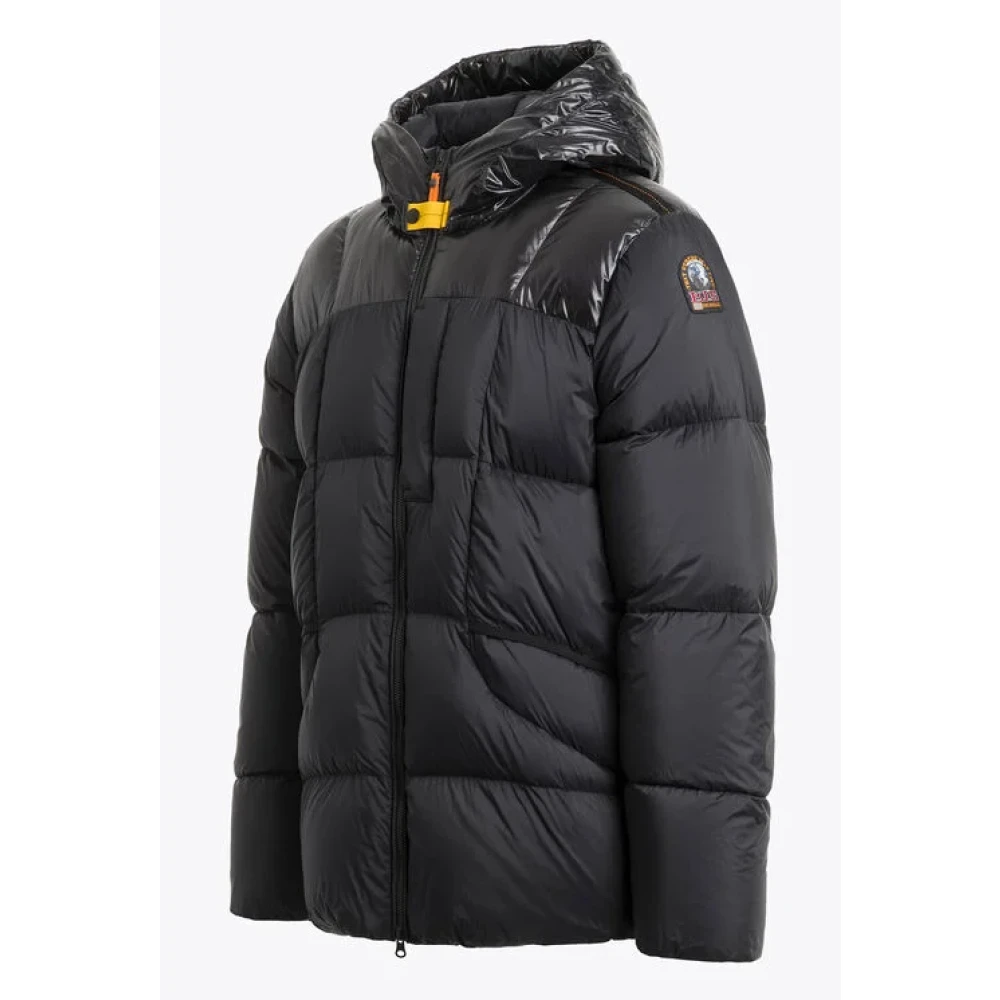 Parajumpers Korte Zwarte Donsjas Black Heren