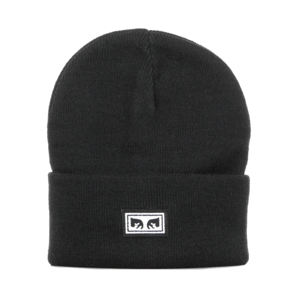 Obey Icoon Ogen Zwart Beanie Hoed Black Heren