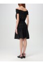 elegante-robe-noire-smockee-mini