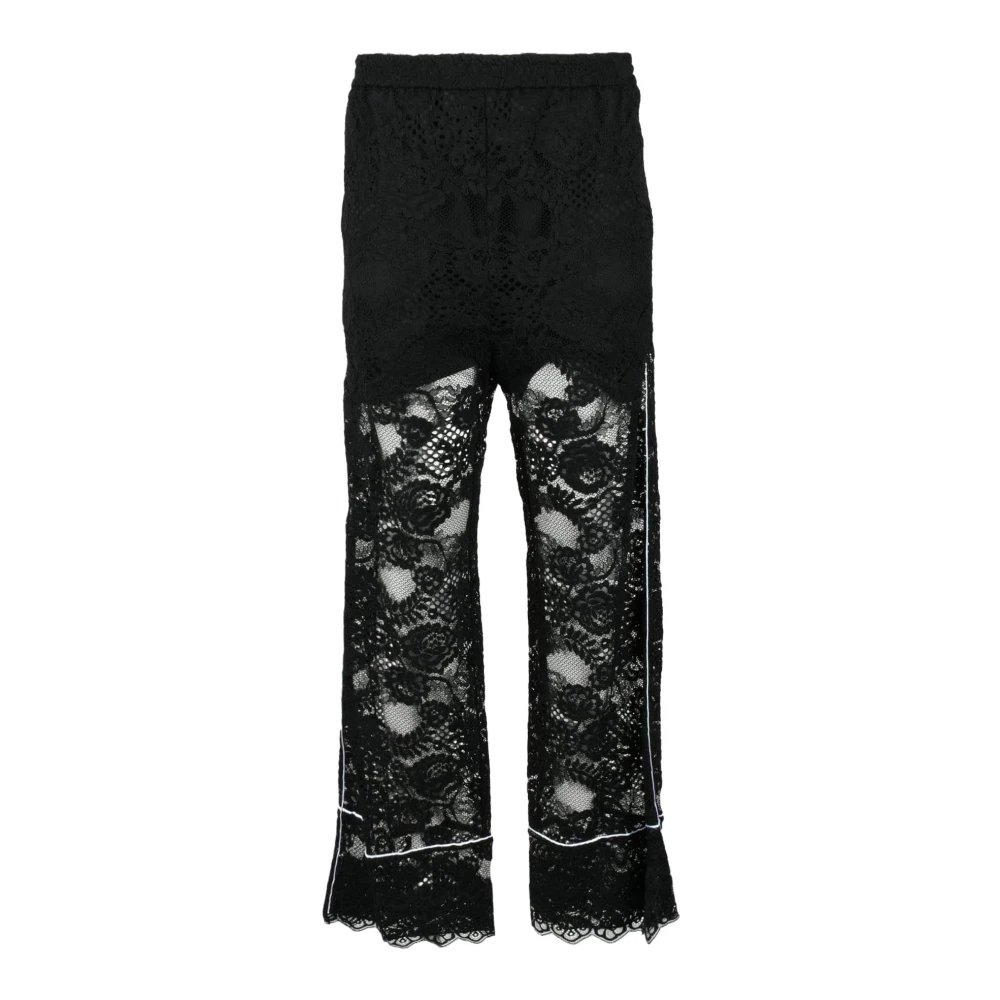 Trousers > Straight Trousers - - Msgm - Modalova