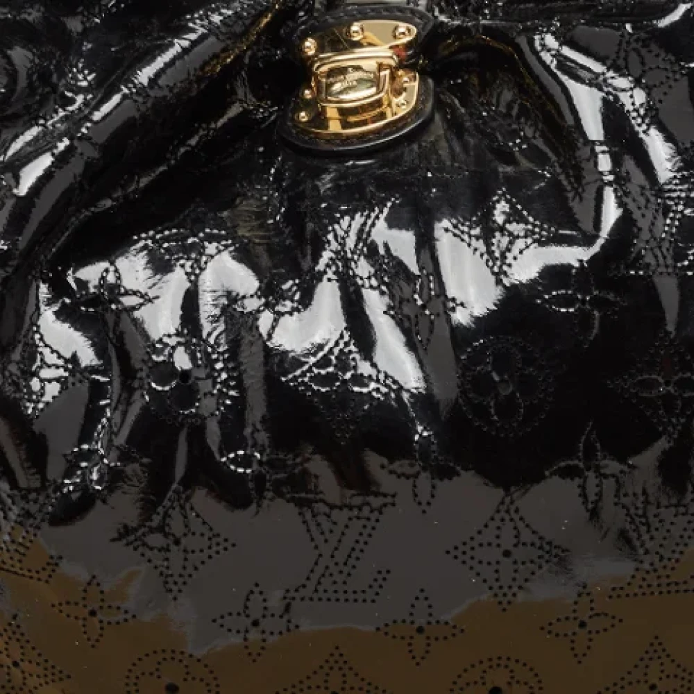 Louis Vuitton Vintage Pre-owned Leather handbags Black Dames