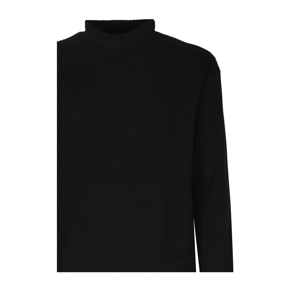 Calvin Klein Zwarte Sweaters met 98% Katoen Black Heren