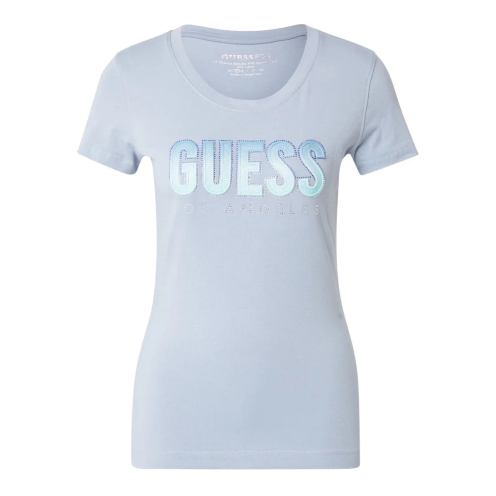 Guess - Tops > T-Shirts - Blue - Guess - Modalova