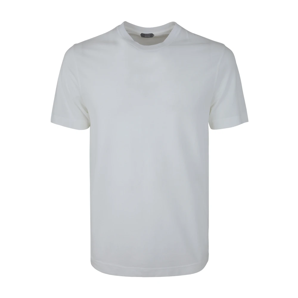Zanone Wit korte mouwen T-shirt White Heren