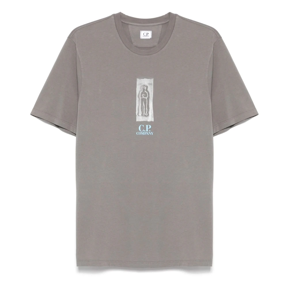 C.P. Company Grijze T-shirts en Polo's Gray Heren