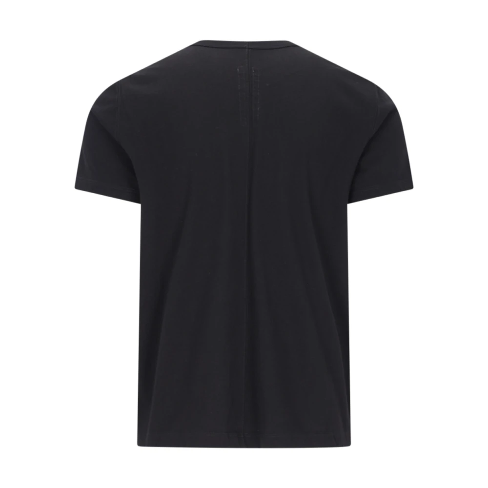 Rick Owens Zwart Klassiek Katoenen T-shirt Black Heren