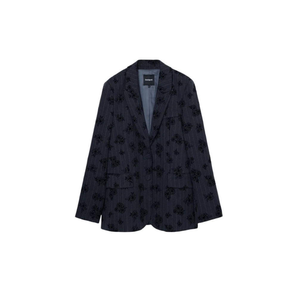Desigual Dames Trenchcoat Ame Zagrez Black Dames