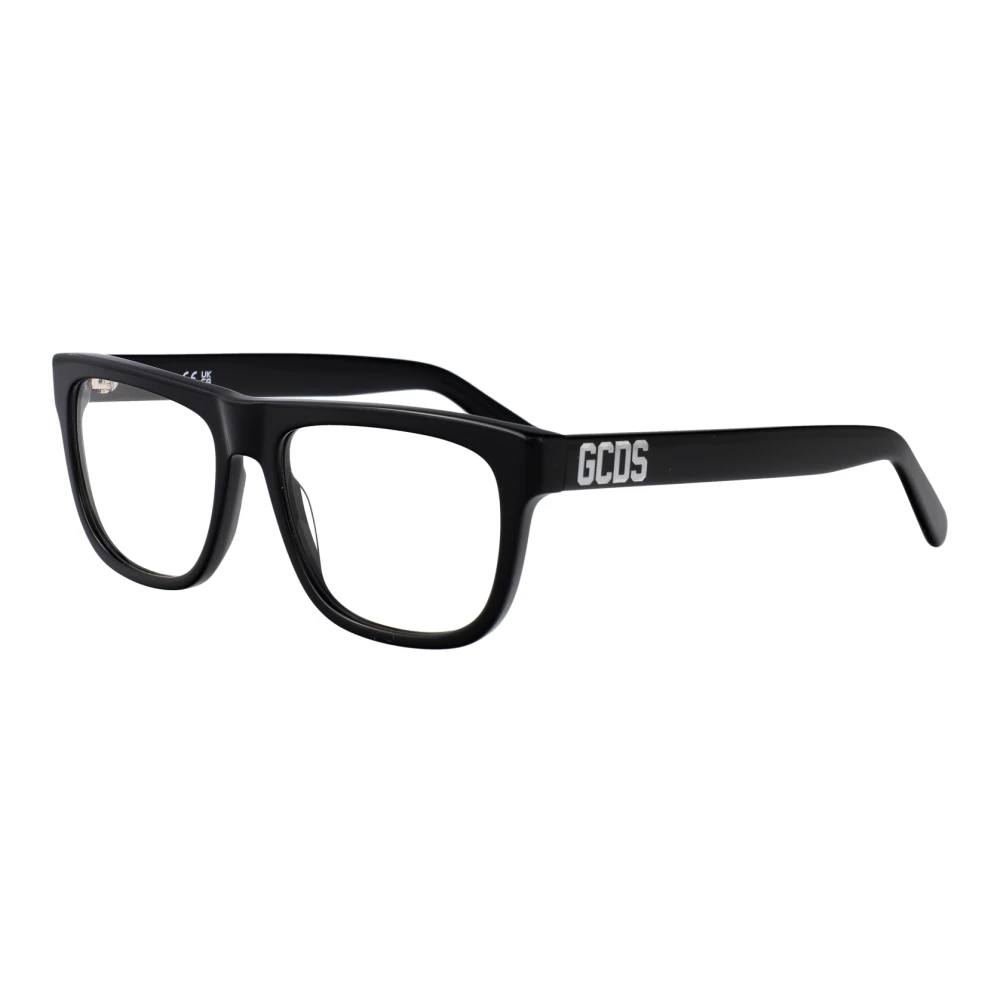Gcds Unisex Black Glasses, 53 Mm, Stylish Optical Glasses Gd5043
