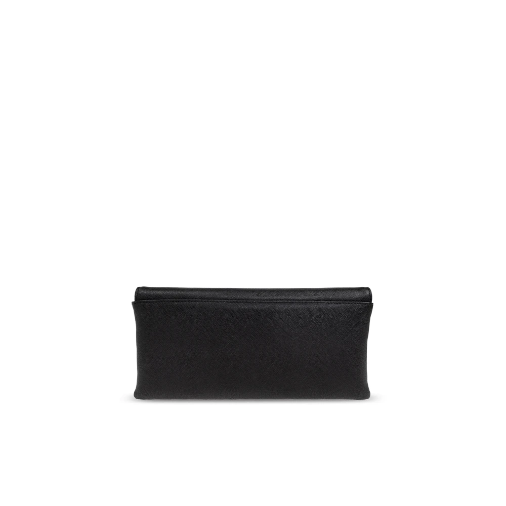 Vivienne Westwood Clutch met logo Black Dames