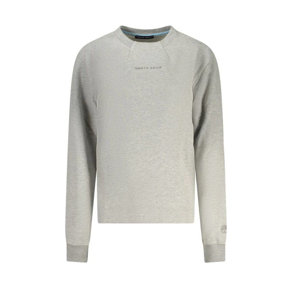 North Sails Women's Gray Sweatshirts, Xs, Cotton Sweatshirt