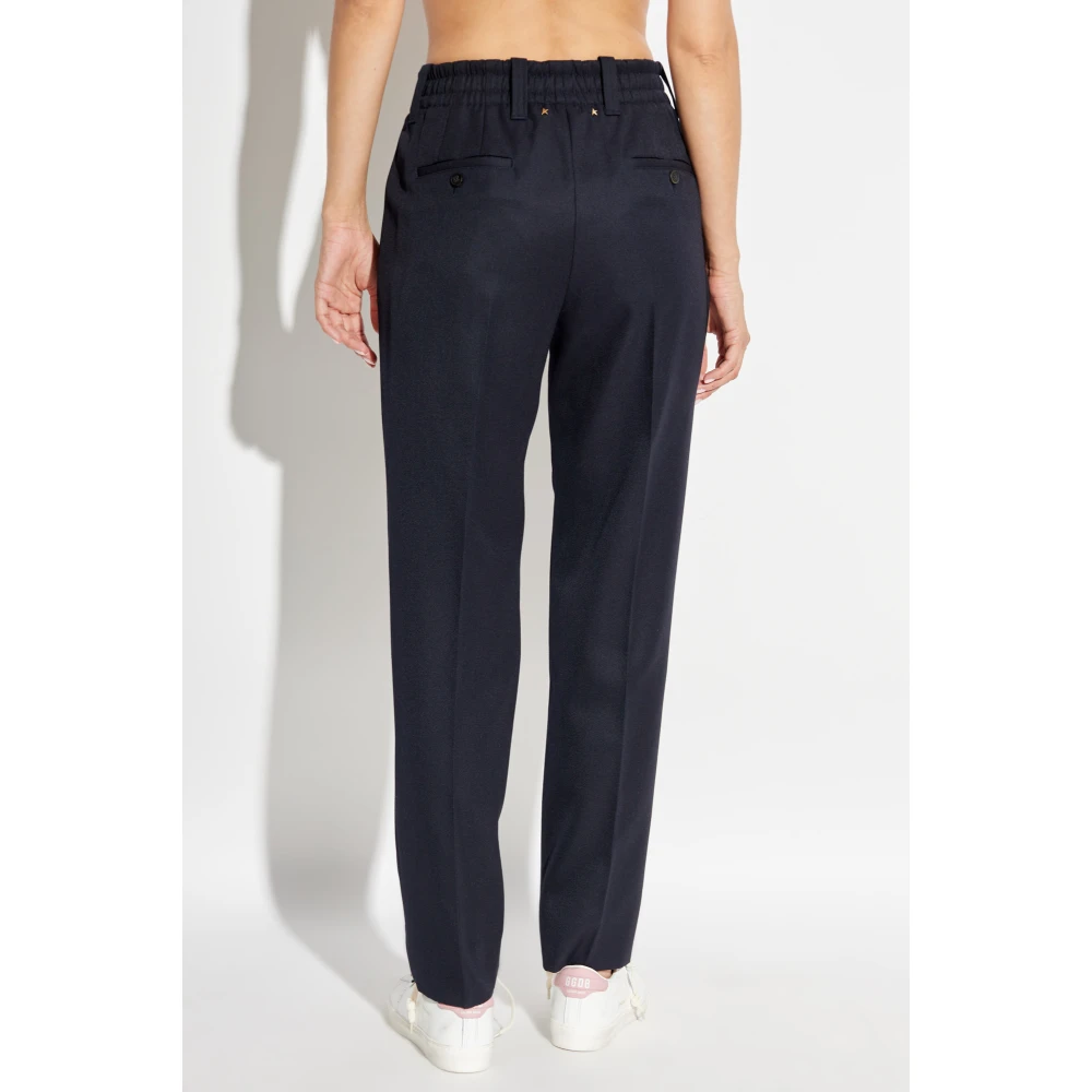 Golden Goose Plooibroeken Blue Dames