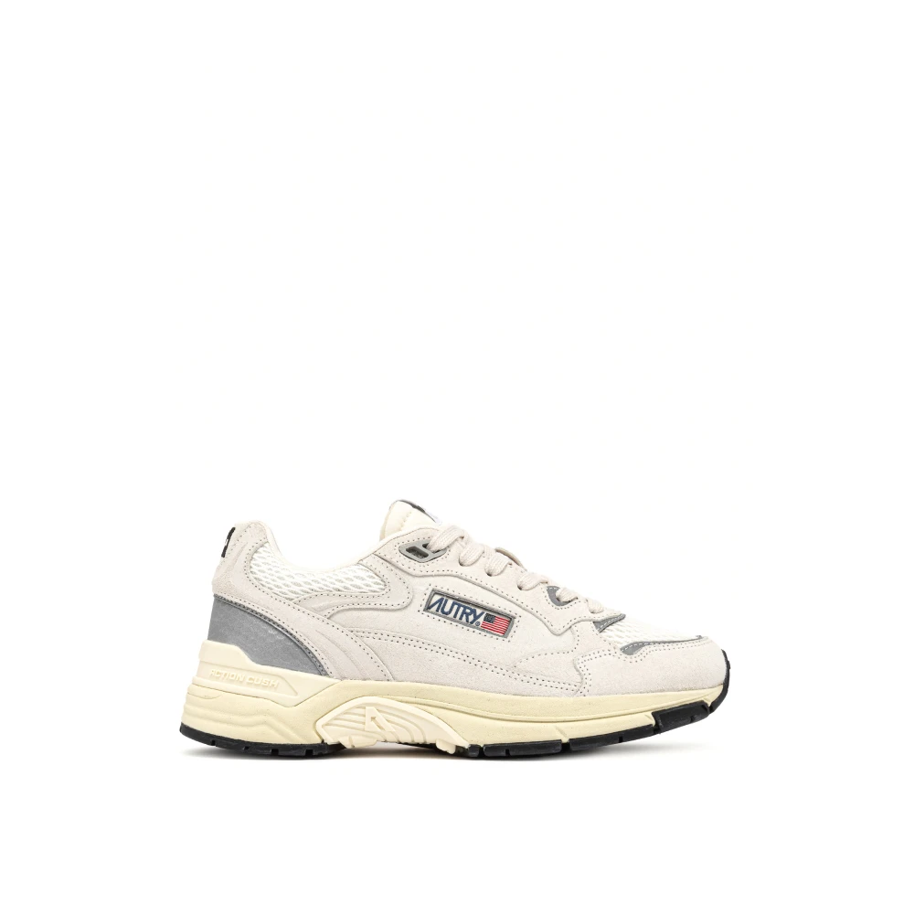 Autry Men's White Hyperway Trainers - Sneakers - 5 Uk - Shoes
