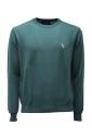 pull-en-laine-vert-style-col-rond