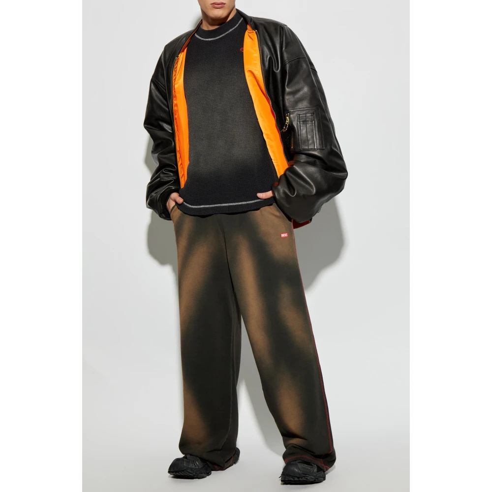 Diesel Sweatpants P-Zenia Brown Heren