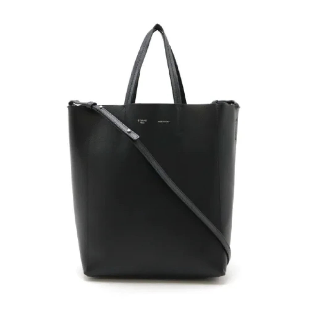 Celine Vintage Pre-owned Leather celine-bags Black Dames