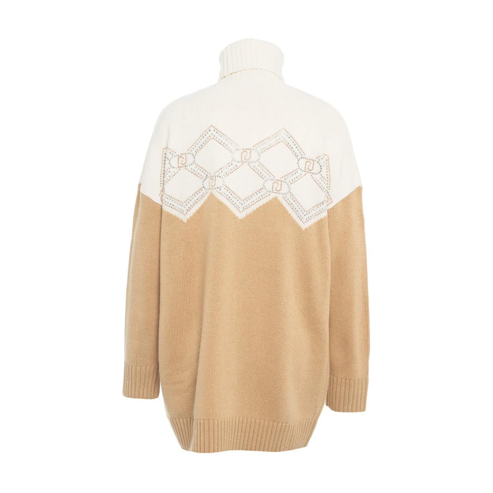 Liu Jo Strass Coltrui met Ribdetails Brown Dames