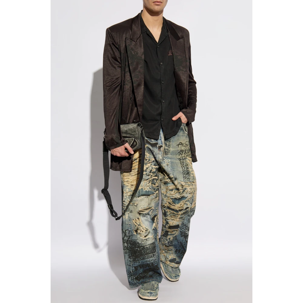 Diesel Blazer J-Pekka-Plain Black Heren