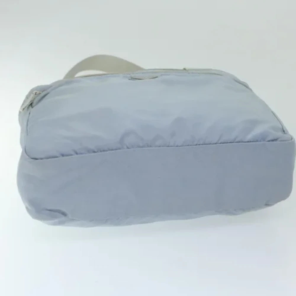 Prada Vintage Pre-owned Nylon totes Blue Dames