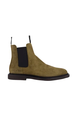 Chelsea Boots i vaxad mocka