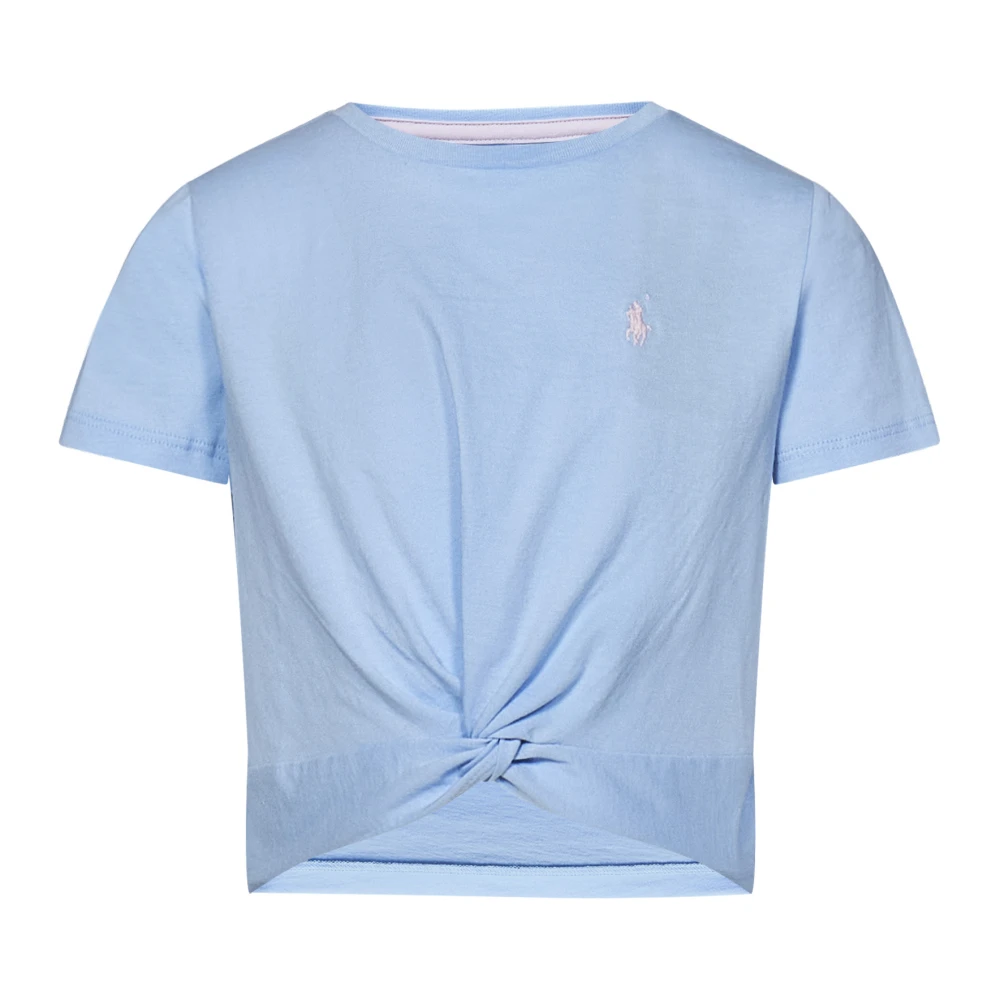 Polo Ralph Lauren Teens Kort T-shirt met labelstitching