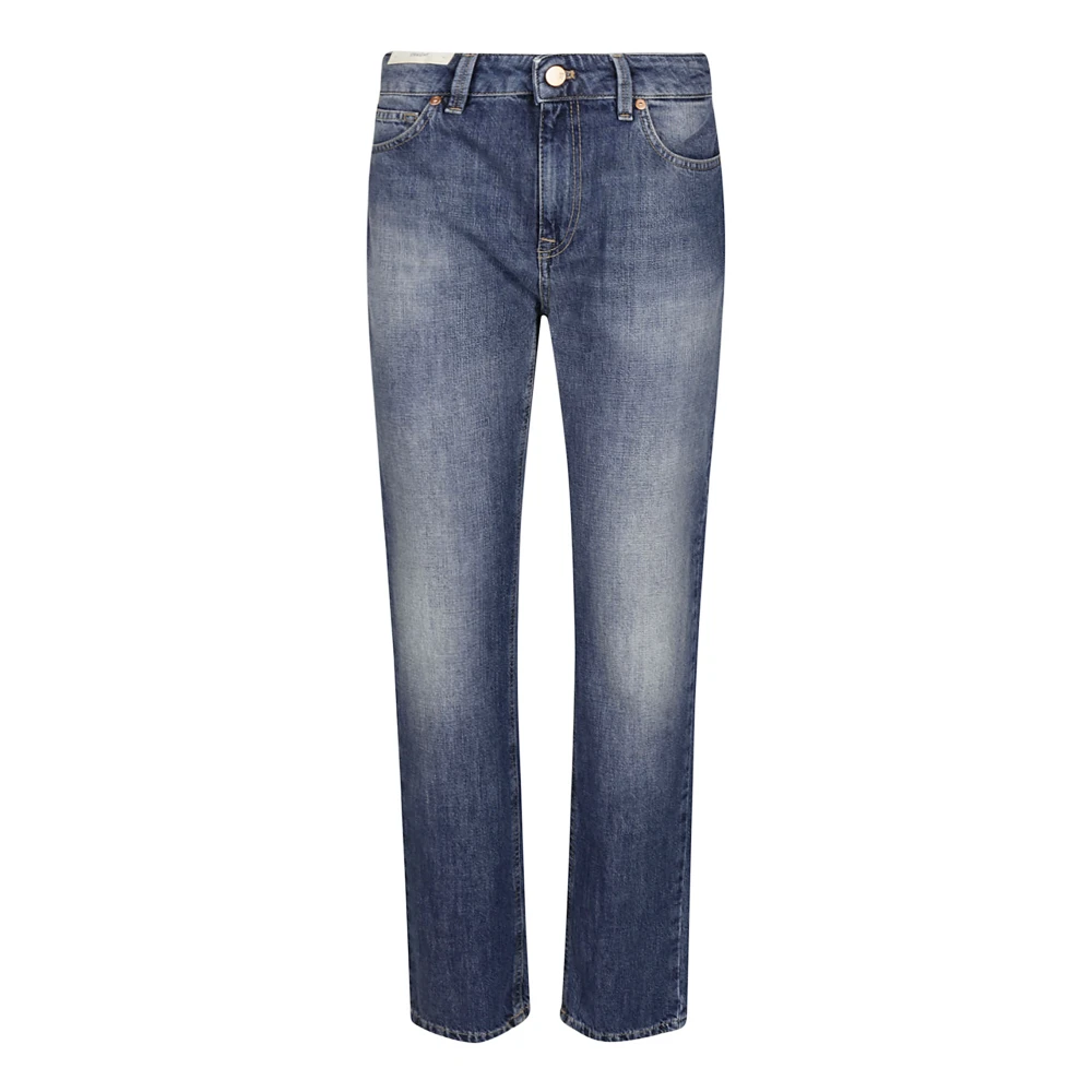 PT Torino Premium Denim met Meticulous Detail Blue Dames