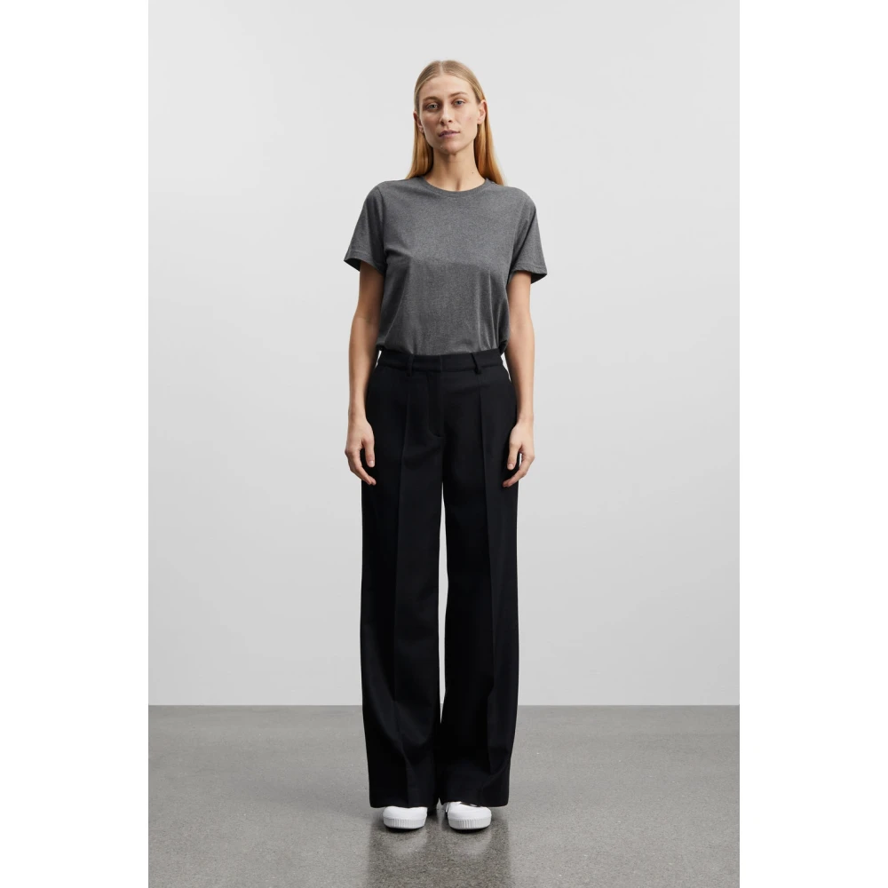 Skall Studio Pirette Wollen Broek Black Dames