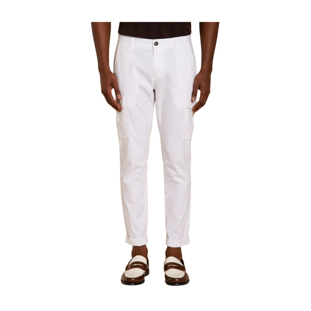 Mason's Uomo Bianco - Chile Cargo Pants - Trousers - Xl