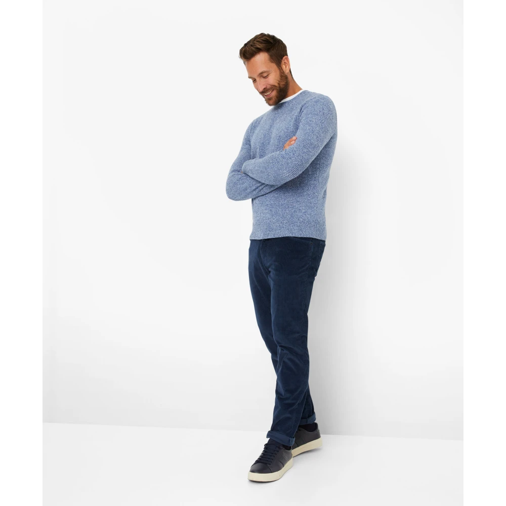 BRAX Stijlvolle Casual Herenkleding Style Rick Blue Heren