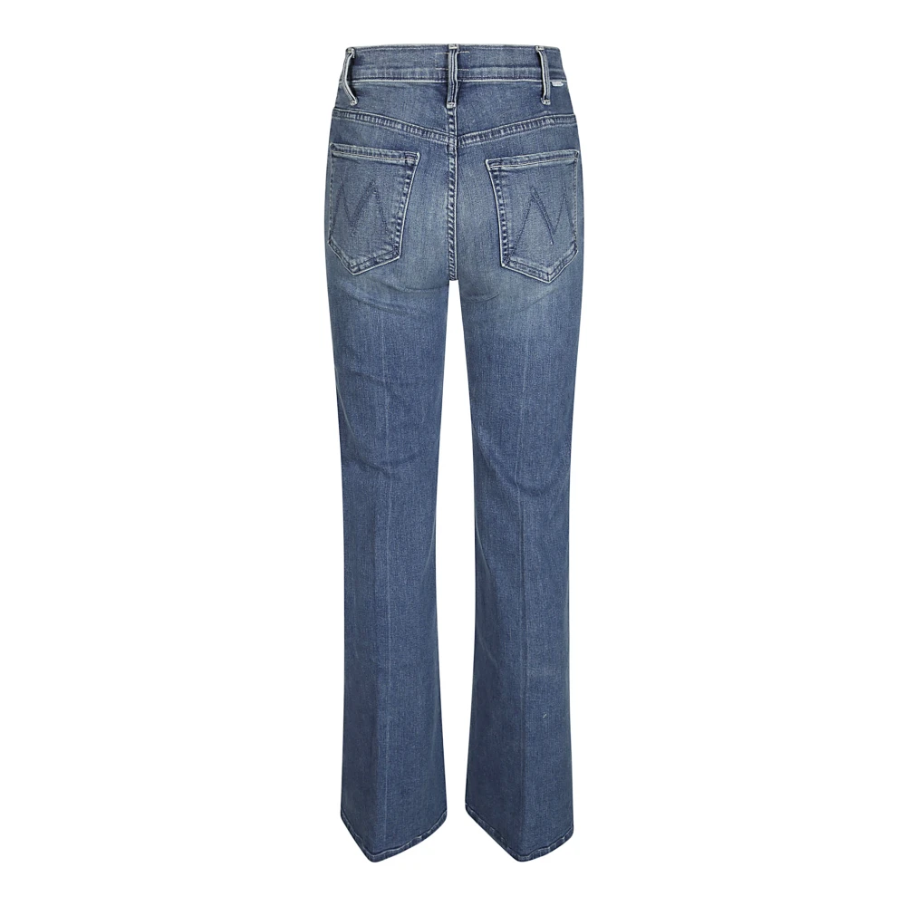 Mother Palazzo Boot-Cut Jeans voor vrouwen Blue Dames