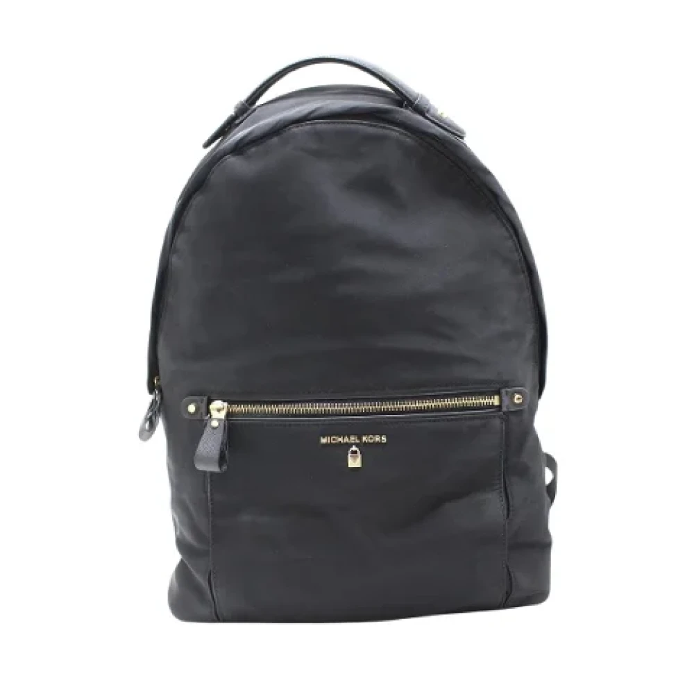 Michael Kors Pre-owned Fabric backpacks Black Dames