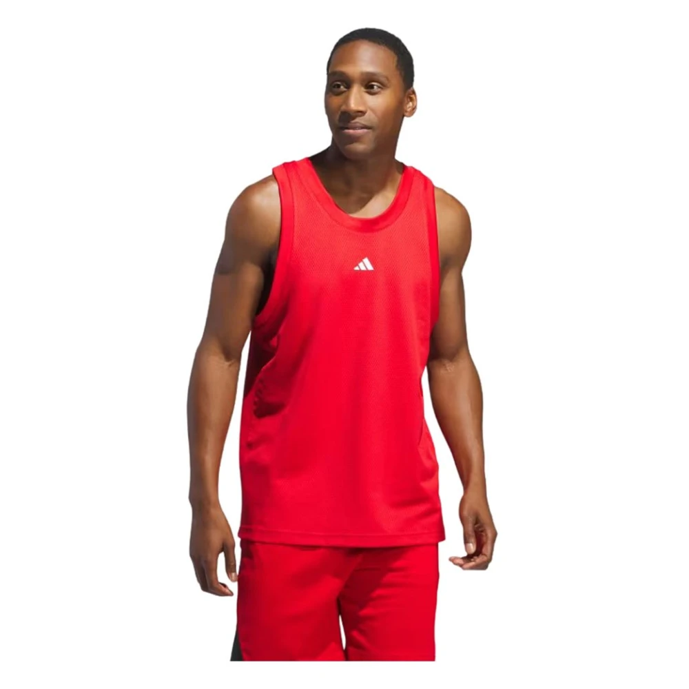 Adidas Legends Tanktop Red Heren
