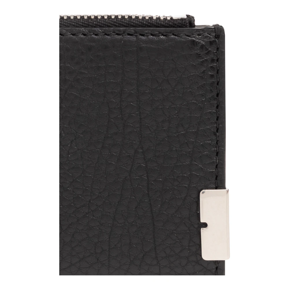 Burberry Leren kaarthouder Black Heren
