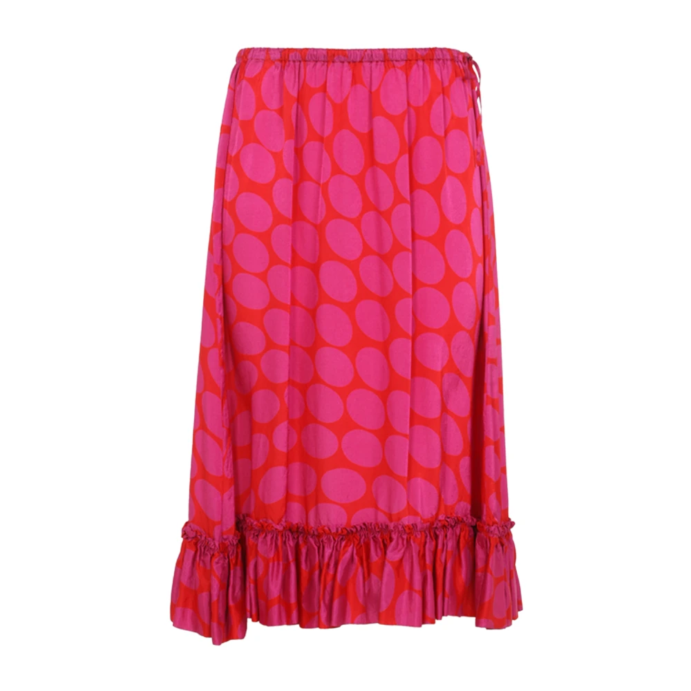 Dries Van Noten Women's Multicolor Skirts Clothing Pink Ss26 - Maxi Skirts - S - Skirts