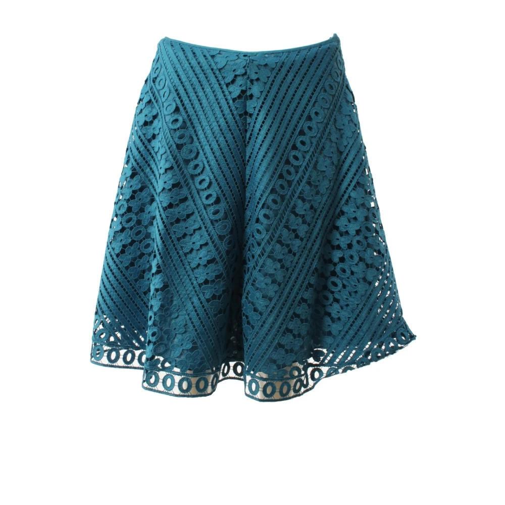 Charo Ruiz Ibiza Blauwe Korte Rok Art: 73400 Blue Dames