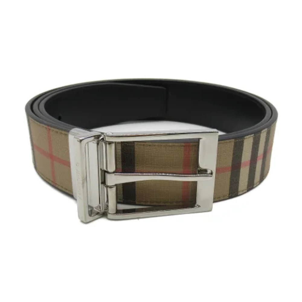 Burberry Vintage Pre-owned Fabric belts Brown Dames