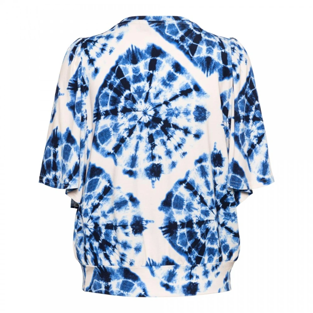 &Co Woman Bloes met lange mouwen en V-hals Multicolor Dames