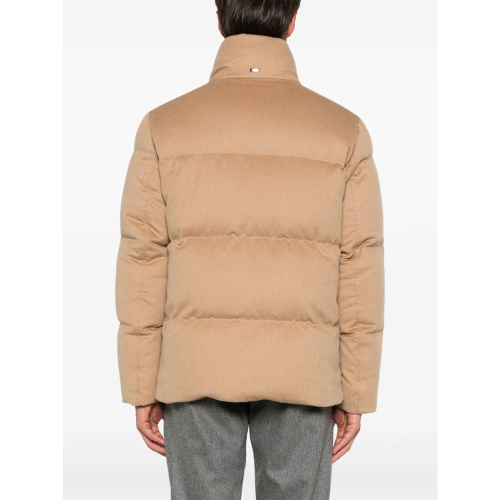 Herno Beige Parka voor Heren Aw24 Beige Heren