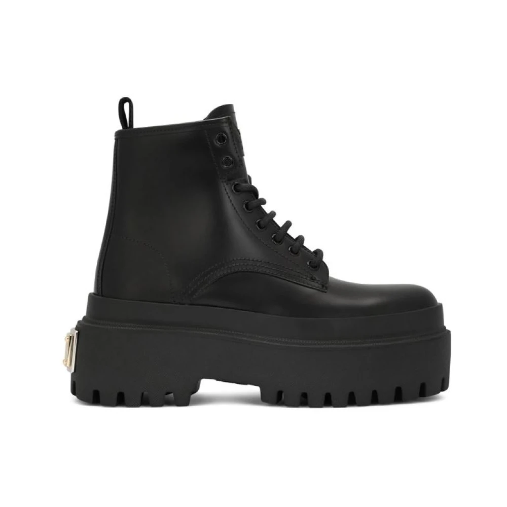 Shoes > Boots > Lace-up Boots - - Dolce & Gabbana - Modalova