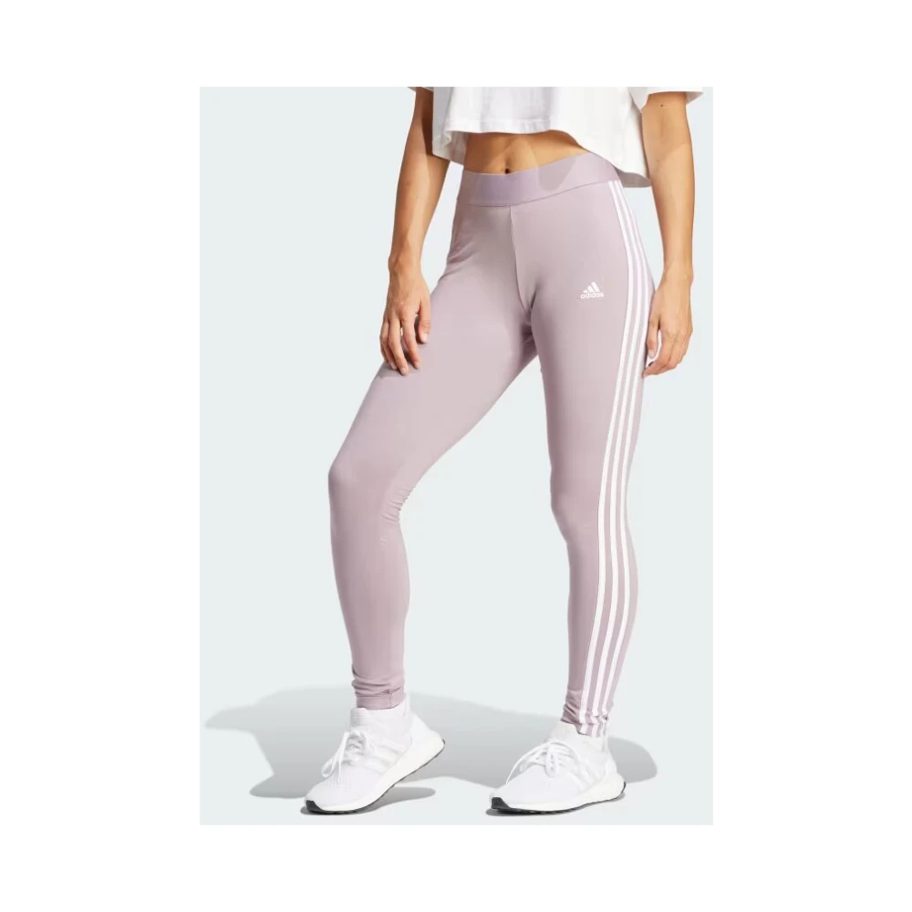 Adidas Essentials 3-Stripe Leggings Purple Dames