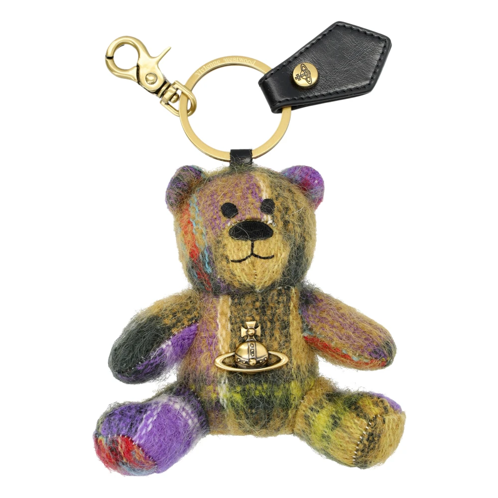 Vivienne Westwood Multicolor Teddybeer Sleutelhanger Multicolor Dames