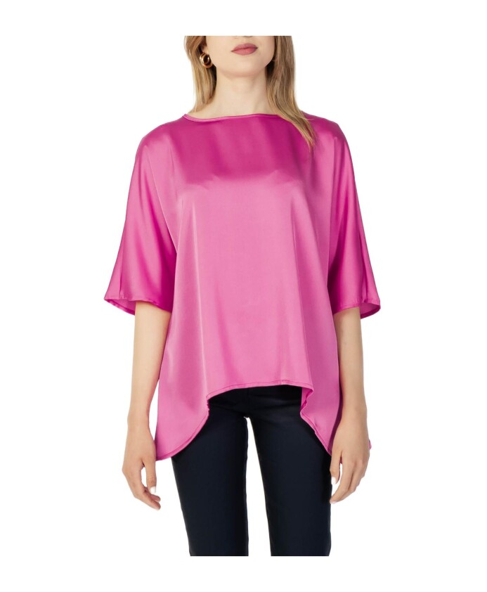 fuchsia-boat-neck-blouse