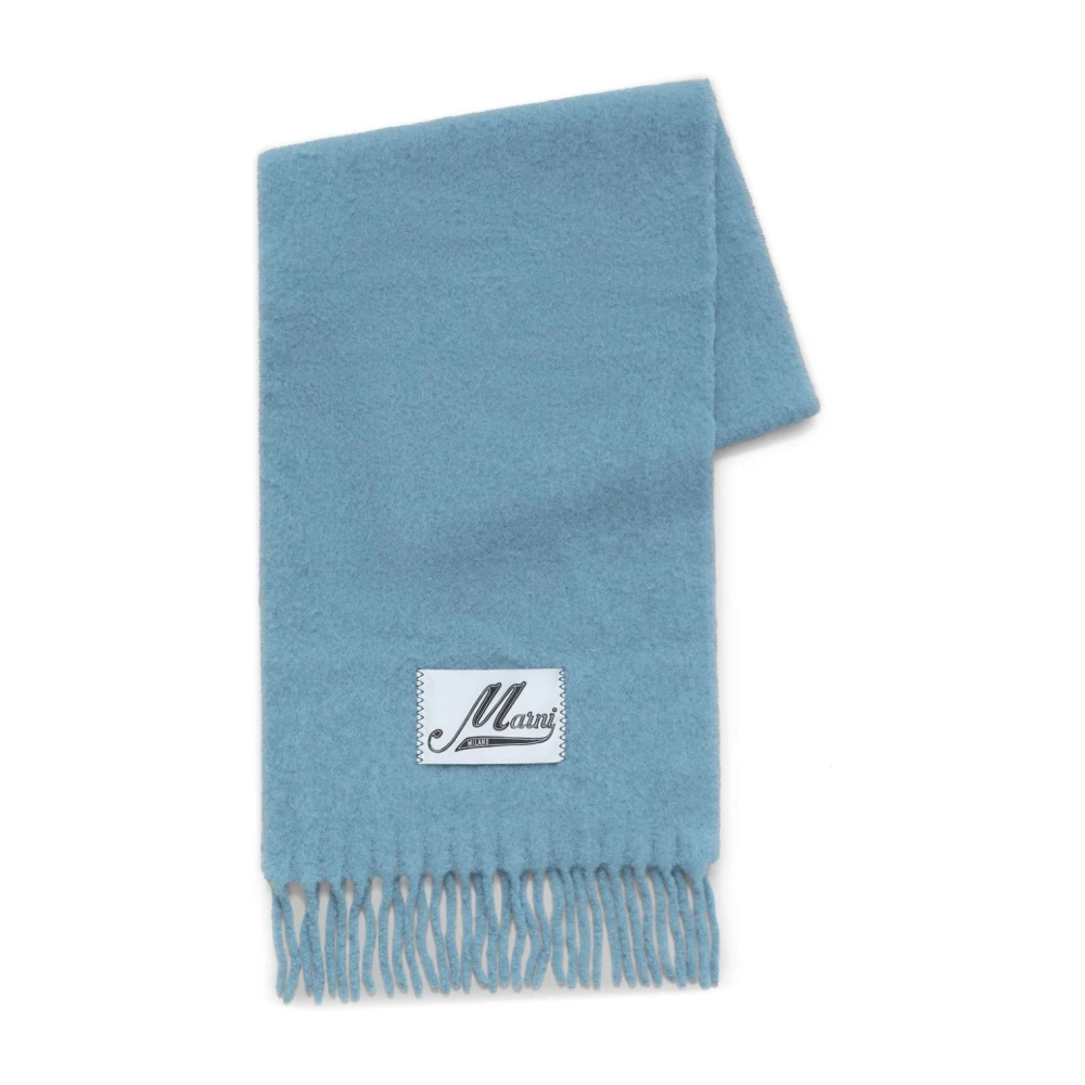 Marni Stijlvolle Sjaals Collectie Blue Dames