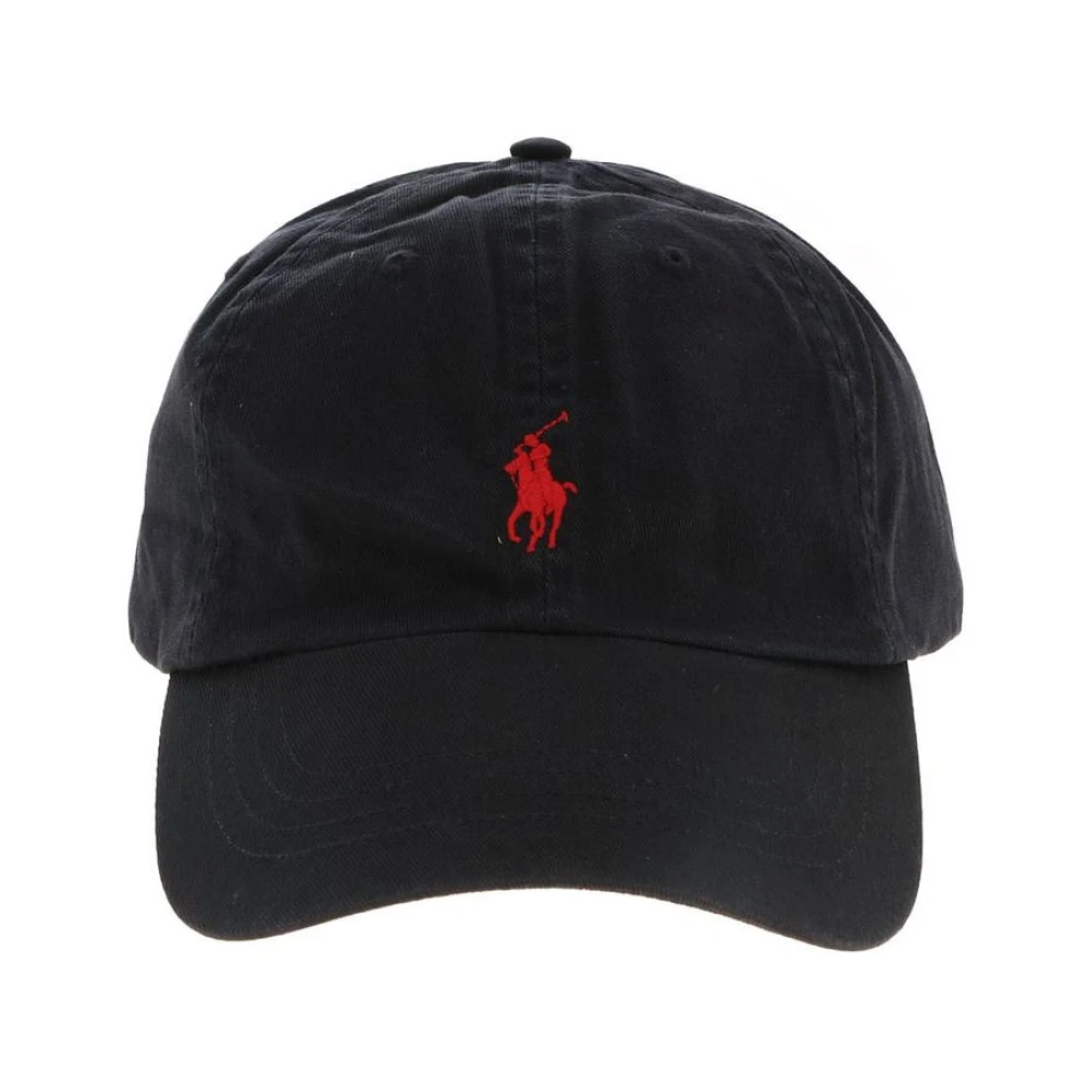 Polo Ralph Lauren Black Hats & Caps, Male, One Size, Classic Sport Cap