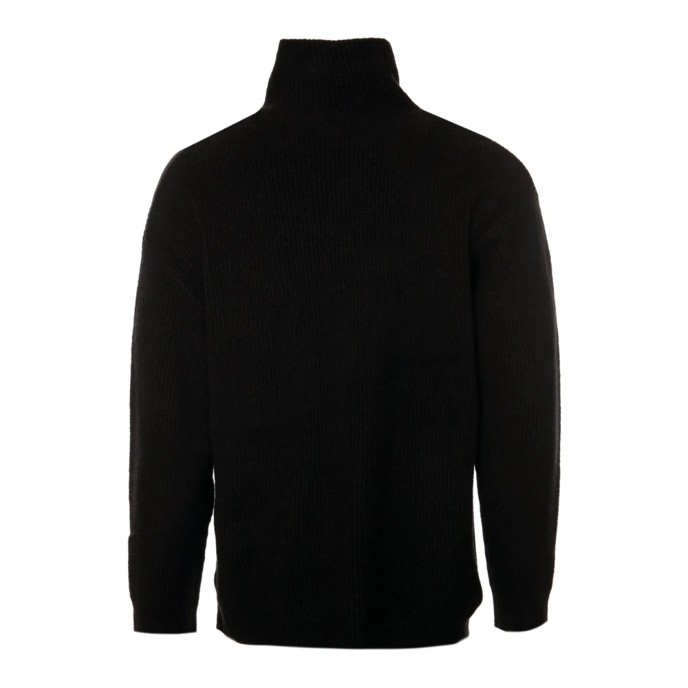 drykorn Rolhals Gebreide Trui Black Heren