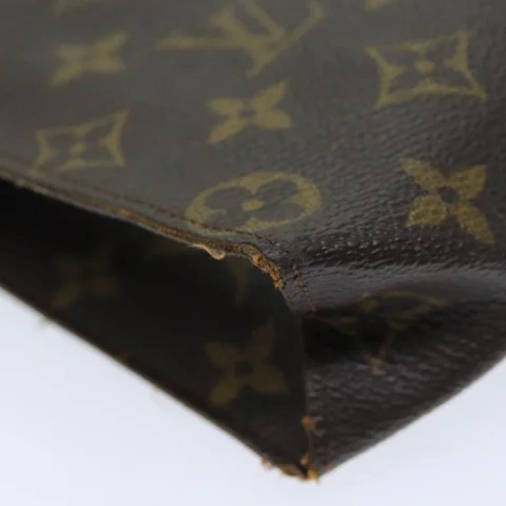 Louis Vuitton Vintage Pre-owned Canvas pouches Brown Dames