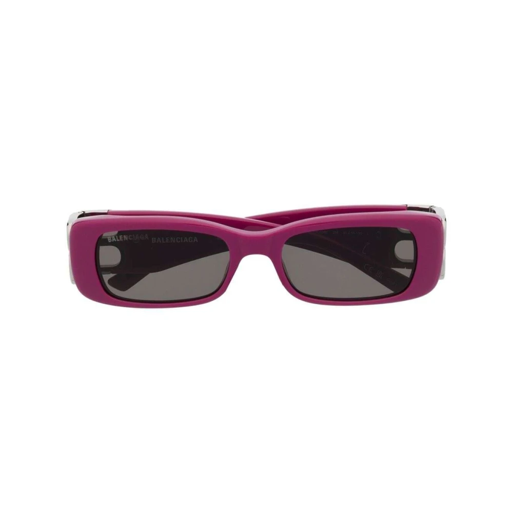 Balenciaga Dynasty rectangle sunglasses Lila Dam